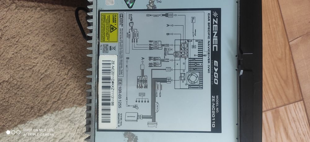 Автомагнітола ZENEC ze nc2011d