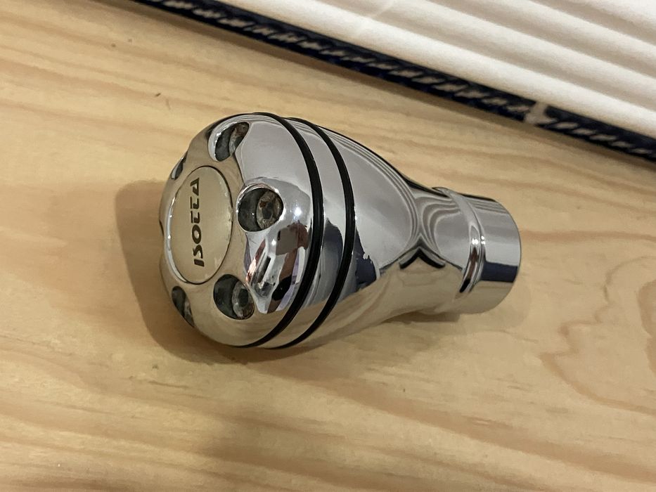 Pomo de Mudanças ISOTTA Original Cromado – Excelente Estado