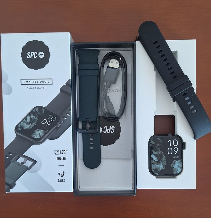 Smartwatch spc smartee duo 2 novo  2 pulseiras