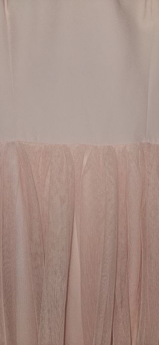 Sukienka wizytowa pudrowy róż