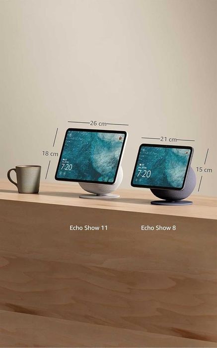 [NOVO] Amazon Alexa Echo Spot 2024, Echo Show 5, 8, 11, 15 e 21