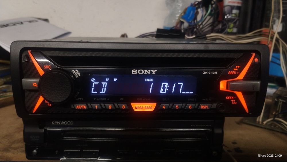 Rezerwacja!!! Radio Sony CDX-G1101U 55Wx4 usb cd aux w pełni sprawne