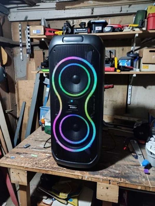 Колонка блютуз колонка з мікрофоном колонка караоке колонка портативна