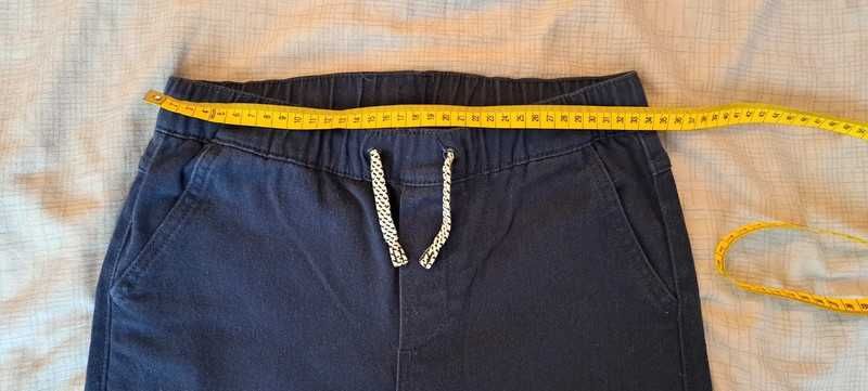 Granatowe jeansy 152_158