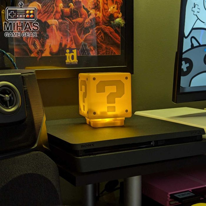 Нічник - світильник Super Mario Bros — геймерська настільна лампа