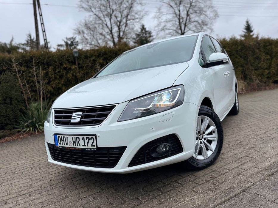 Seat Alhambra 2.0 TDI 150 Km Kamera Navi Ksenon Nowy Rozrząd Bezwypadkowy ASO