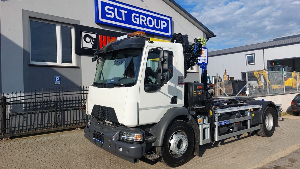 Renault D18  Renault D18, Hakowiec, SLT GROUP, HDS HIAB 108 B-3