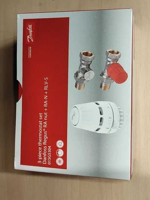 Zestaw termostatyczny Danfoss prosty 2szt