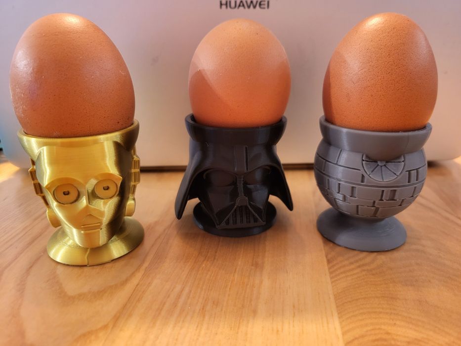 Podstawki do jajek Star Wars komplet wielkanoc
