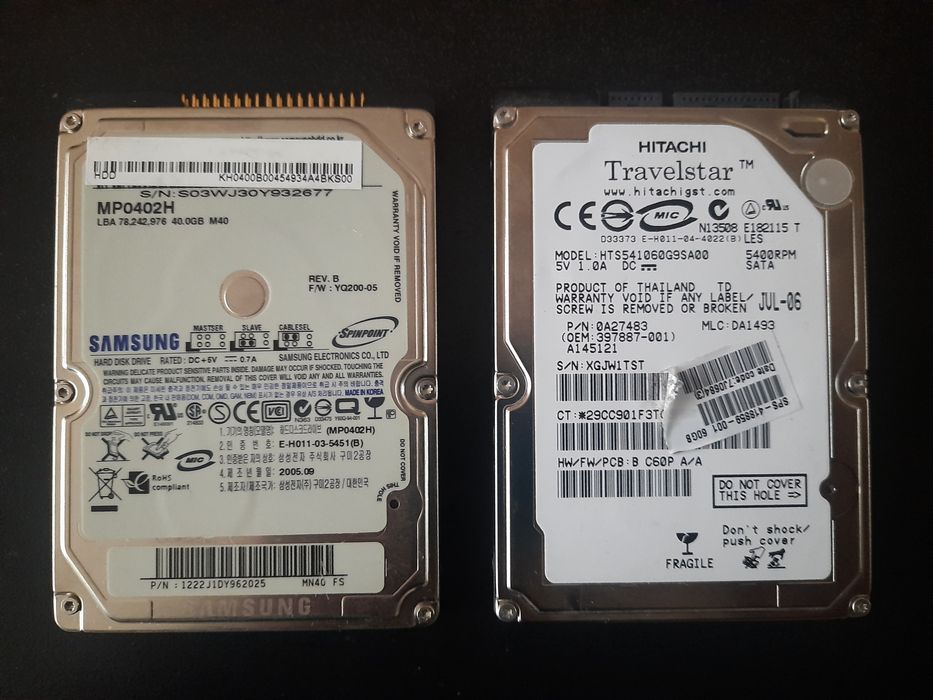 Жесткие диски HDD 2,5 для ноутбука. Обмен.