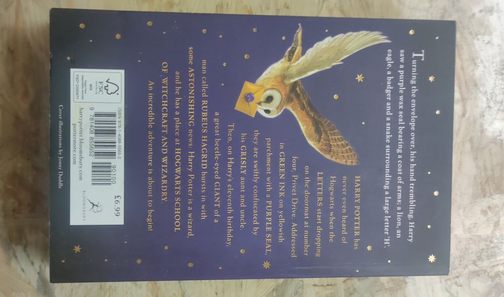 Дж.К.Роулінг "Гаррі Поттер та філософський камінь" на англійській мові