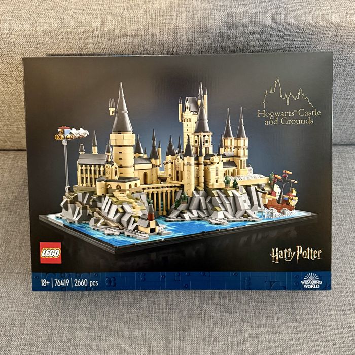 LEGO 76419 Harry Potter - Zamek Hogwart i błonia - Klocki - Nowe - Oryginalne