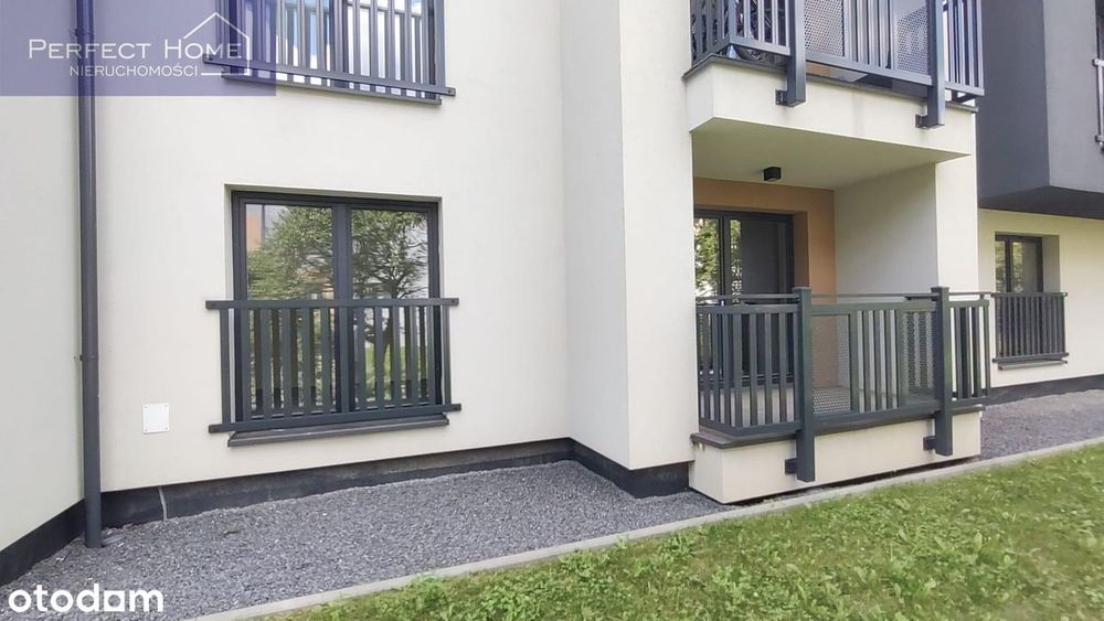 Ustroń centrum, 2 pokoje,  gładź gipsowa, 2 balkony,  parking