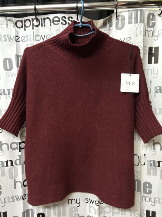 Свитер люкс качества, вискоза, ОВЕРСАЙЗ, Италия