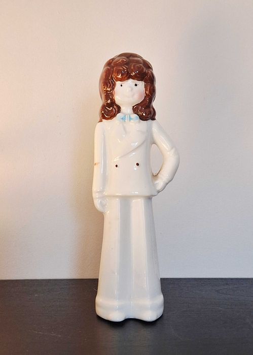 Japońska figurka, Pan Młody '70, Vintage Japan
