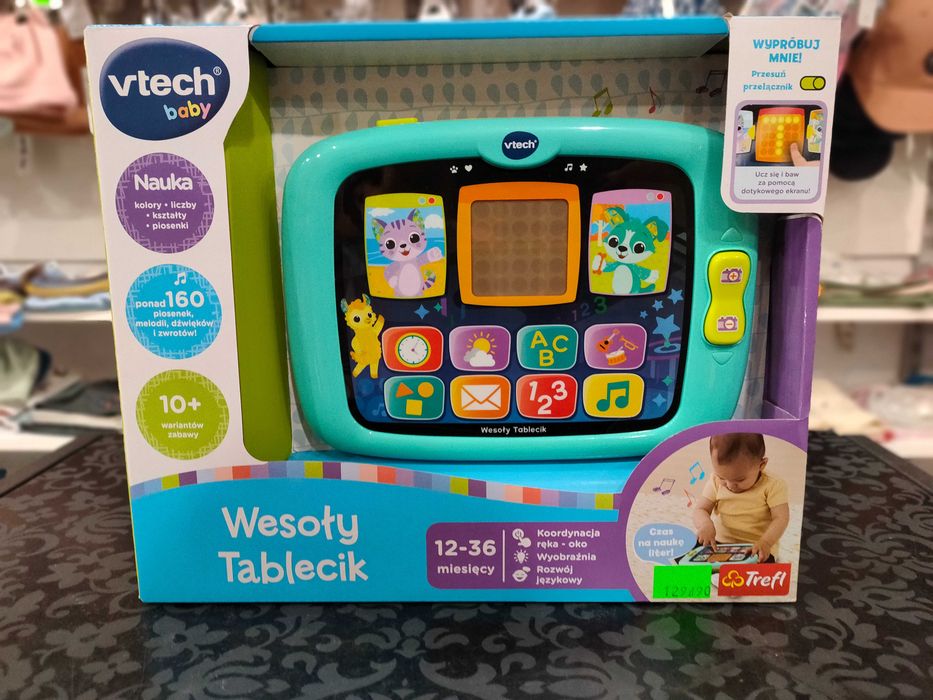 Zabawka tablet edukacyjny VTECH Wesoły tablecik 61800
