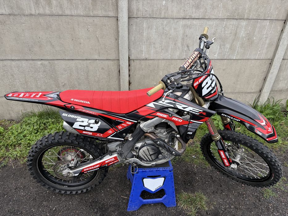Honda CRF 450 Rozrusznik 3 mapy zapłonu