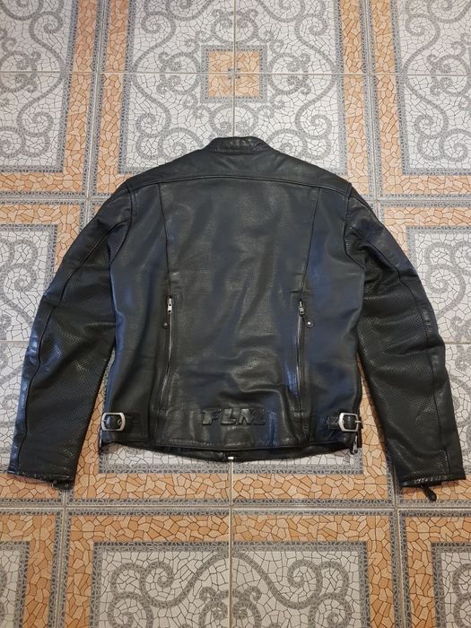 Жіноча шкіряна мотокуртка FLM (M 40-42)