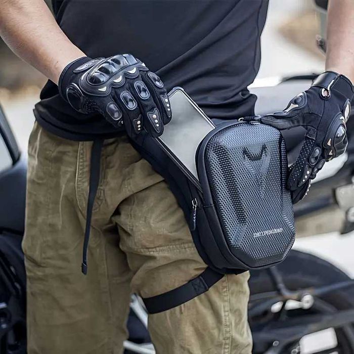 Bolsa de Perna para Motociclistas Impermeável Design Ergonómico NOVO