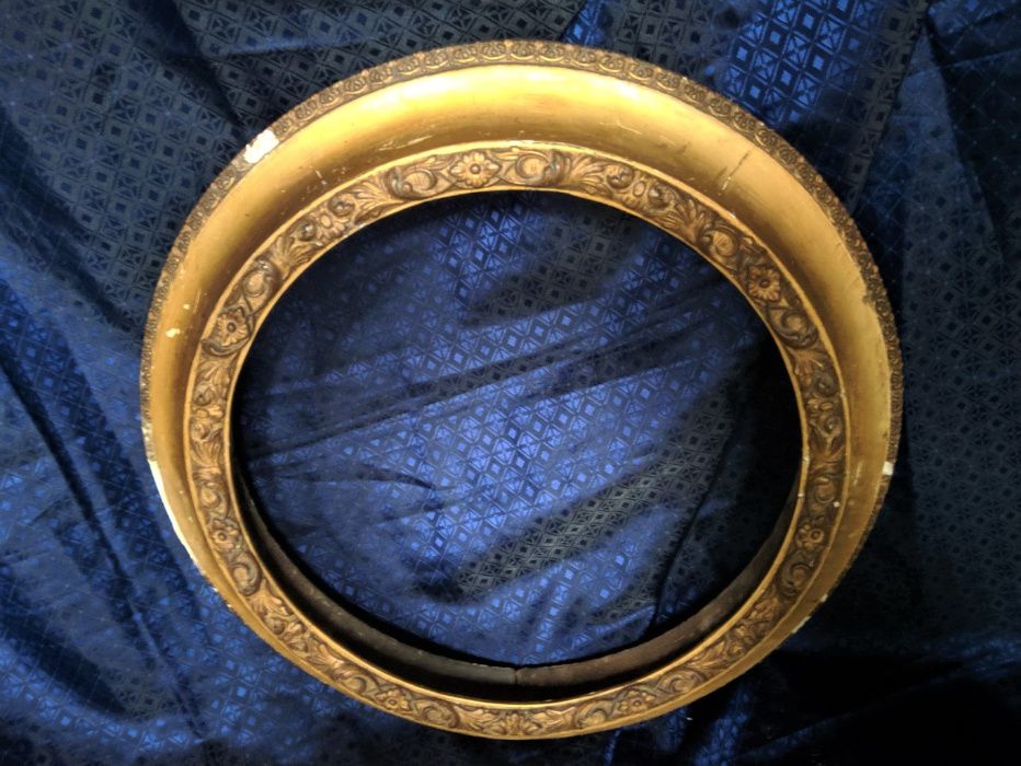 Moldura Redonda Madeira