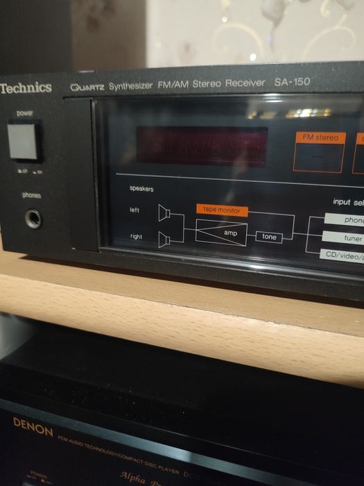 Стерео ресивер technics SA-150.