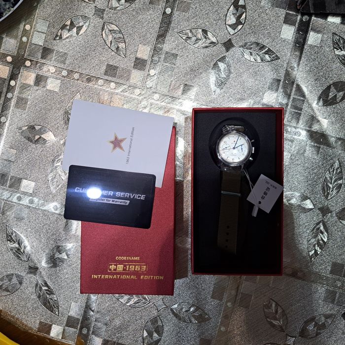 Relógio Seagull 1963 edição internacional