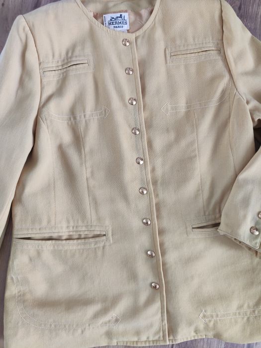 Żakiet marynarka vintage lata 90  Hermes