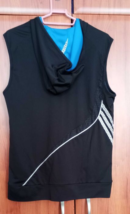 Bezrękawnik ADIDAS dwustronny unisex męski S,  damski M