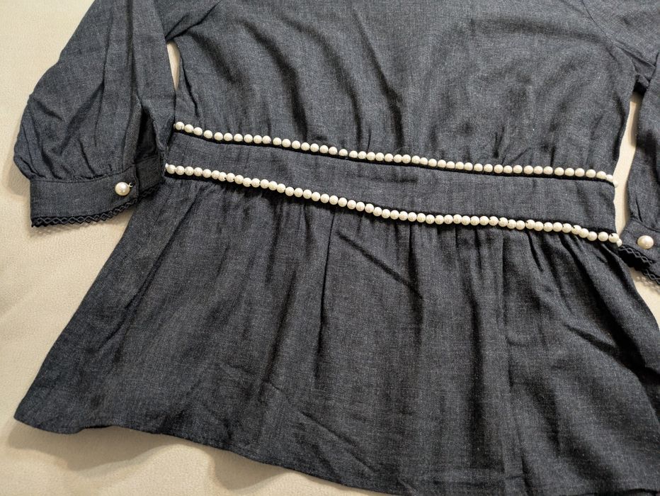 Blusa com pérolas da Zara