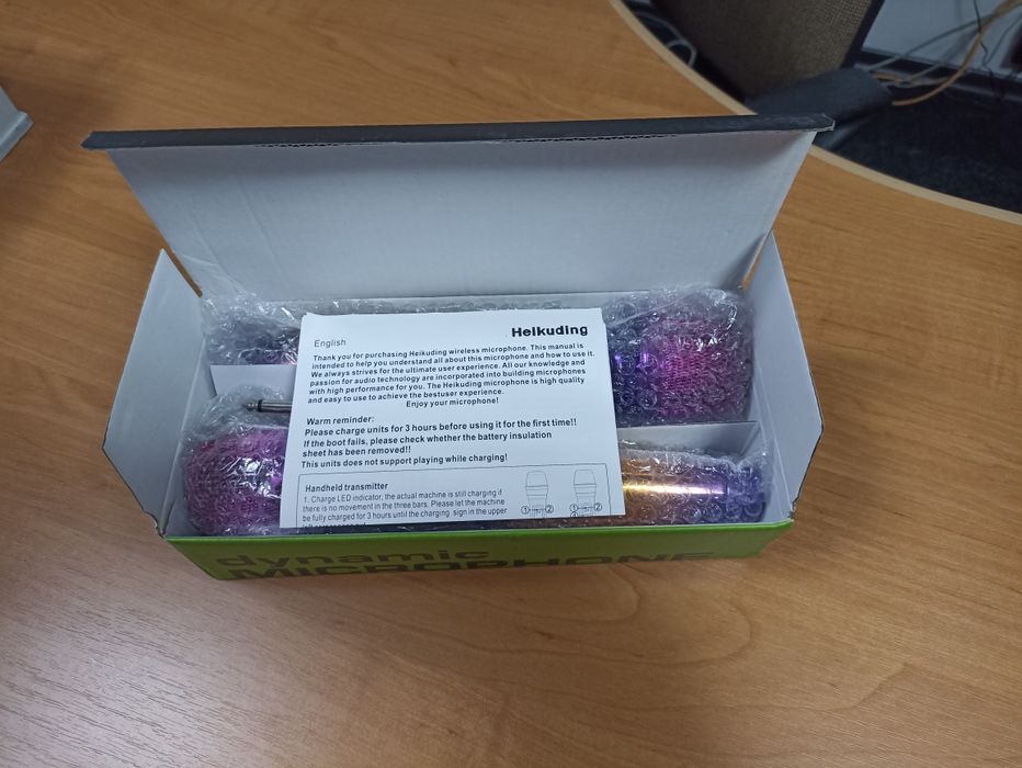 Беспроводной микрофон (пара)