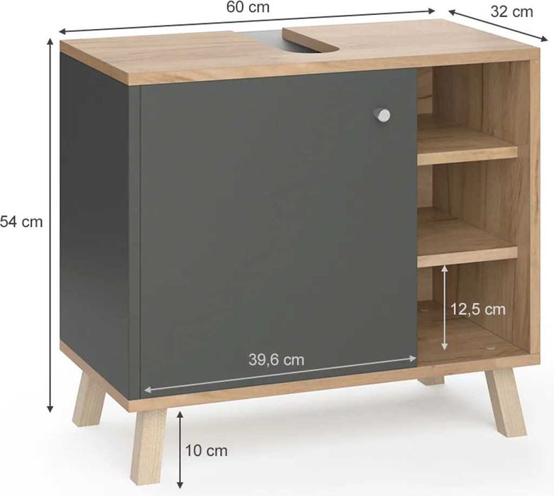 Szafka pod umywalkę meble do łazienki duży wybór wysyłka DaMaOutlet.pl