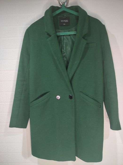 Płaszcz z dodatkiem wełny rozmiar 36 Top Secret