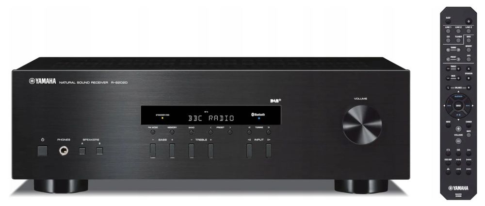 Amplituner YAMAHA R-S202D Czarny (używany)