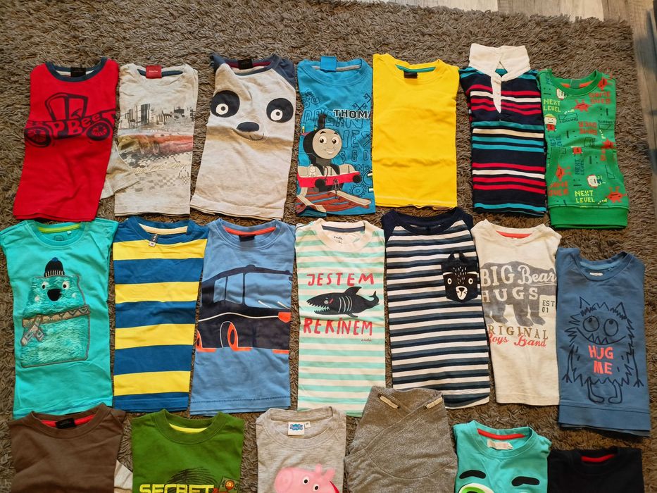 Bluzki z długim rękawem mix 26 sztuk na 2-3 lata