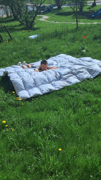 Знижка!Пухова ковдра, перина, покривало