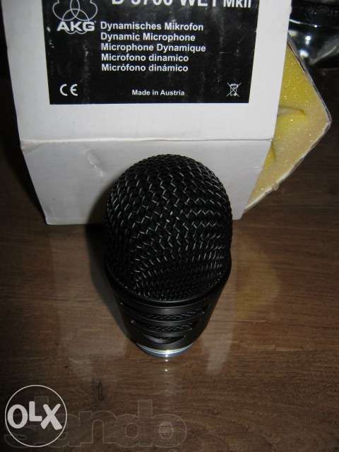Новая голова AKG D3700 WL1 mk2. Shure sm58, Audix, sennheiser, Beta87