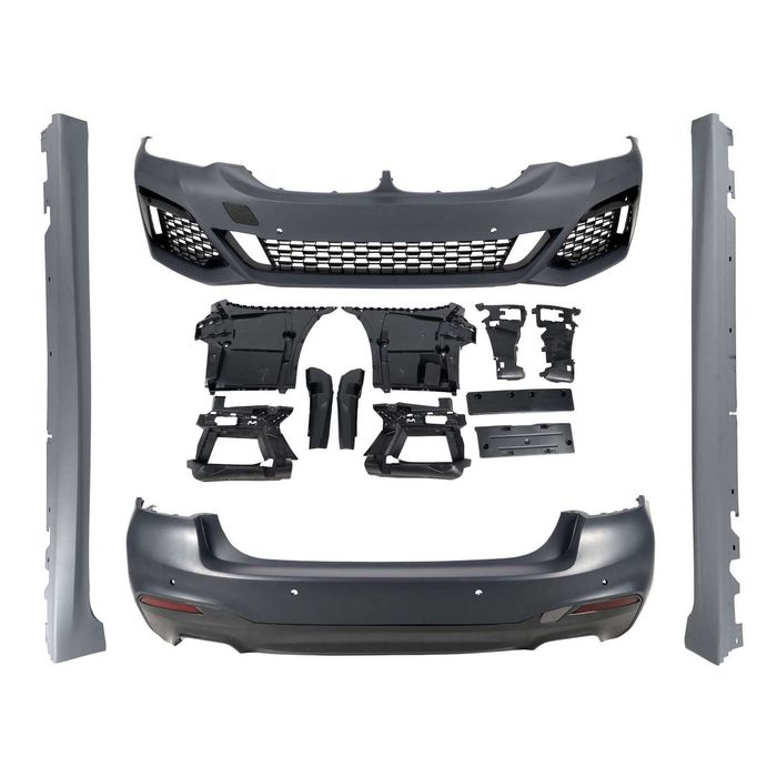 Комплект обвесов (стиль M Sport Paket Old to New) на BMW 5 Series G30/G31 2017-2020 года.