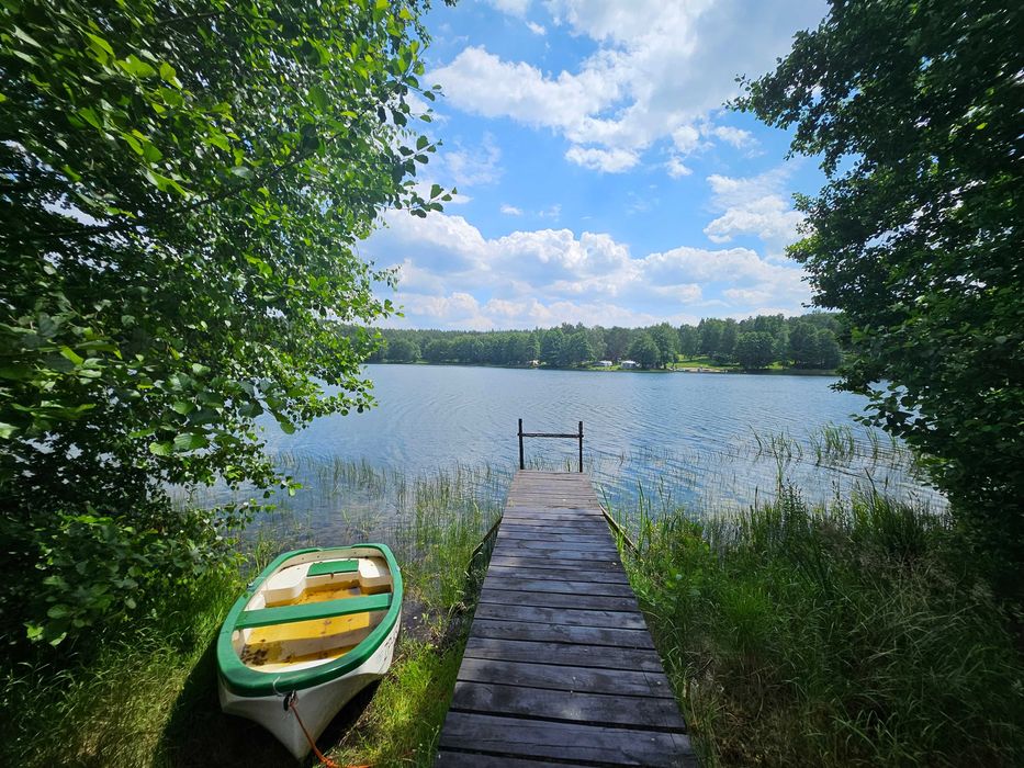 Domek całoroczny nad jeziorem Porost