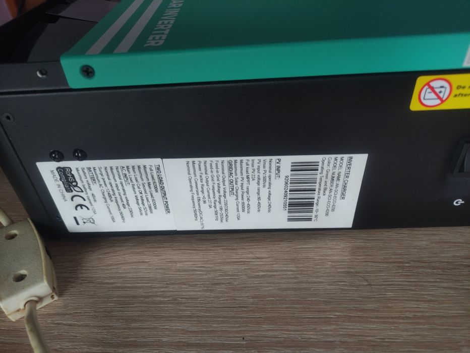 Силова плата гібридного інвертора Anern eco 6200 powmr daxtromn 6.2кВ