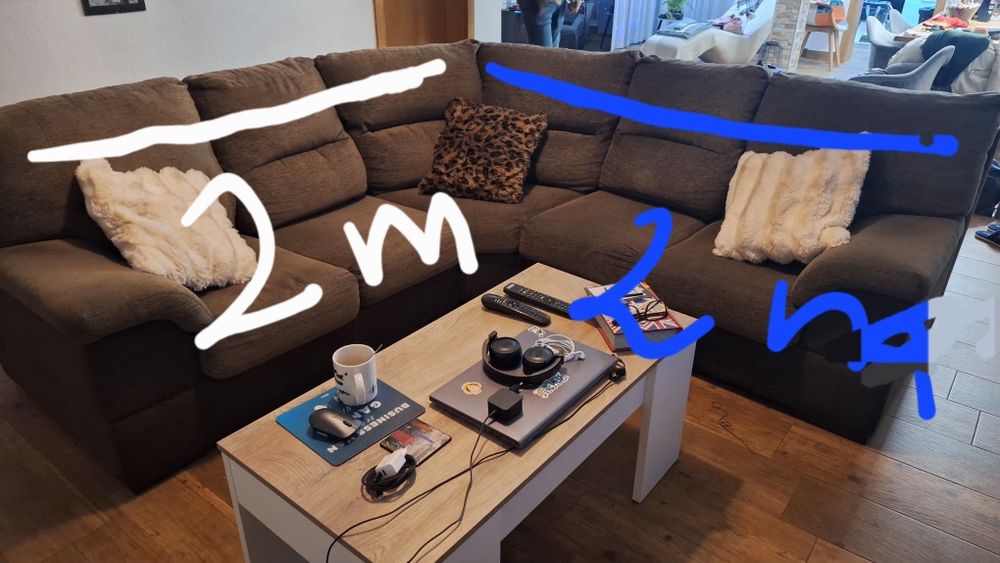 Sofá de canto usado