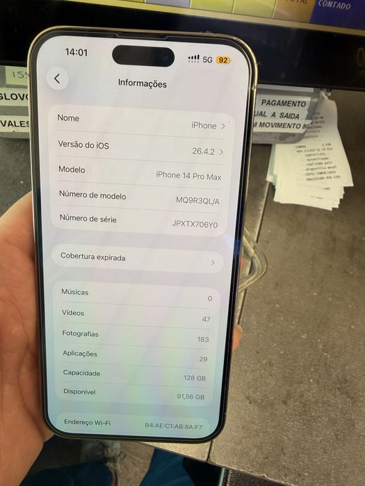 Iphone 14 pro max 128GB
