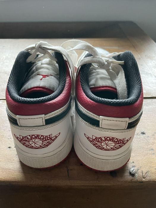 Nike Air Jordan 1 Lov (GS) biało czerwone czarne