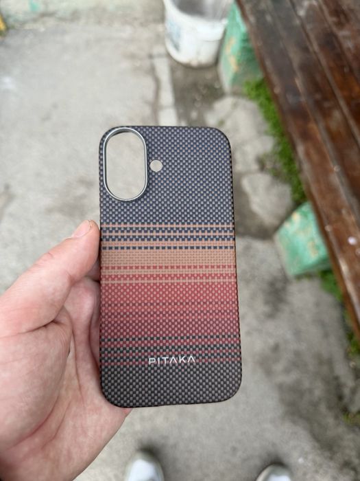 Чохол Pitaka для iPhone 16 Sunset Moonrise Tactile Woven