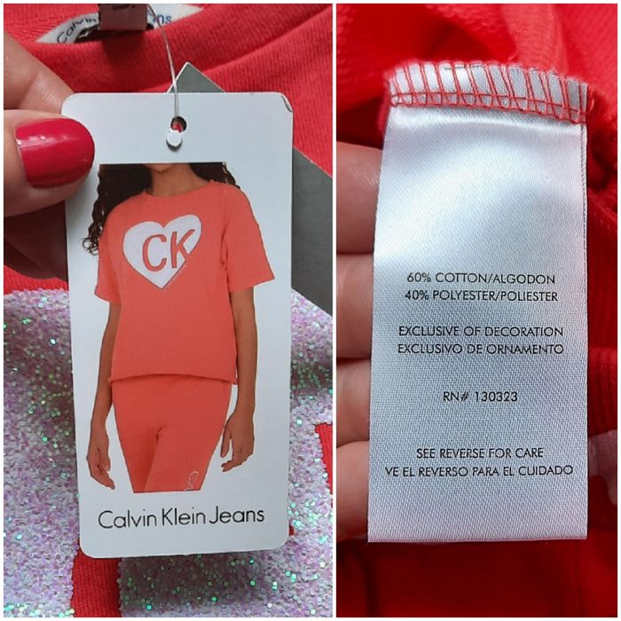 Костю на дівчинку, calvin klein повсякдений костюм.