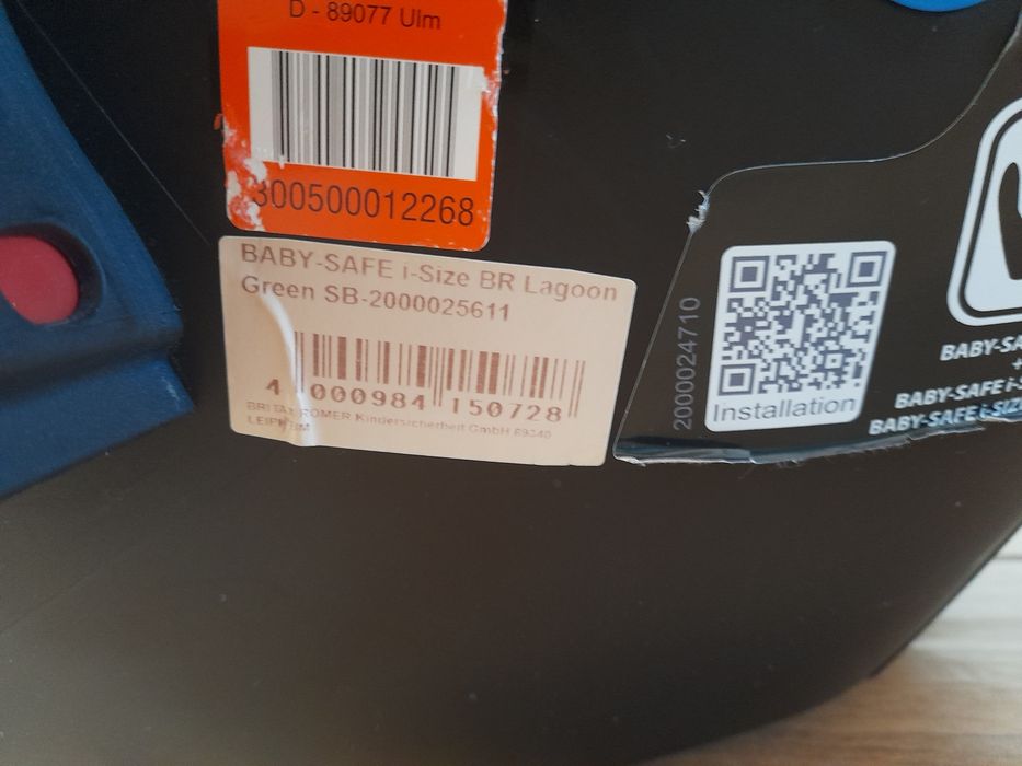 Ovo cadeira babycoque Britax c/ Base Isofix