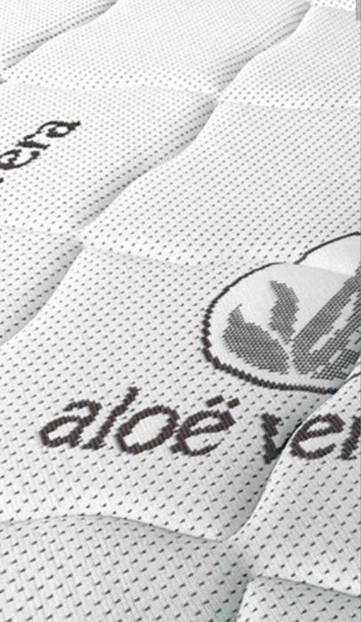 Colchão  Ortopédico com aloe vera
