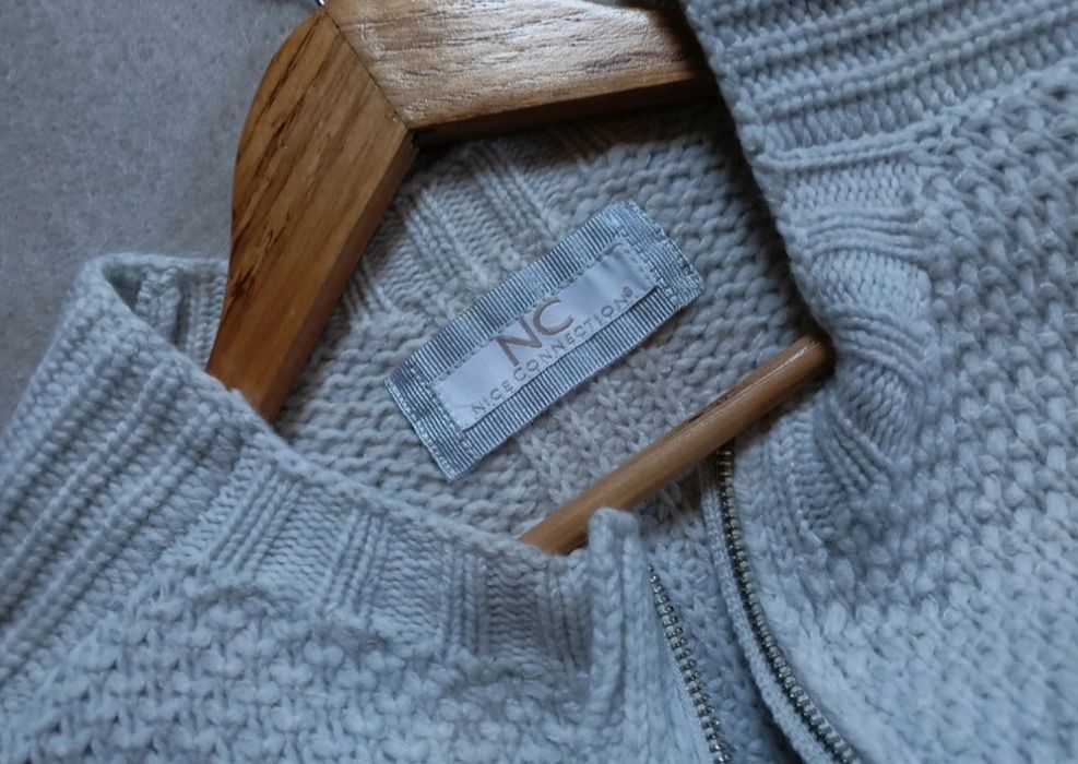 Sweter wełna+ kaszmir Nice Connection