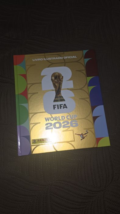 Album do mundial 2026 capa dura dourada