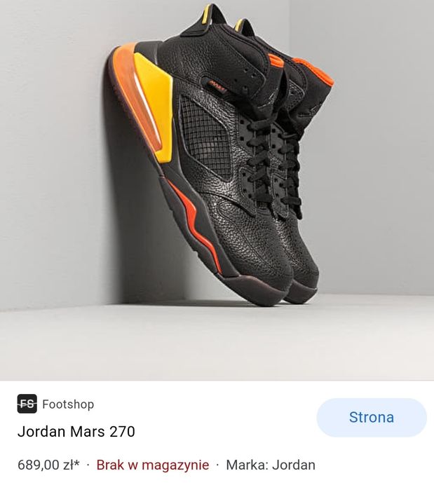 Nike Air Jordan MARS 270 Citus/Black
Colorway : Citrus BlackArticle :