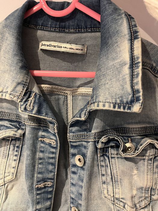 Kurtka jeansowa damska stradivarius L NOWA